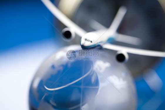 环球飞行航班圆形旅行技术国际飞机外国飞机场海关圆圈图片