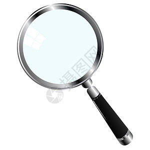 放大镜光学金属勘探物品科学好奇心检查查询犯罪玻璃图片