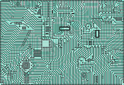 高科技浅绿色抽象工业电子背景电路硬件控制板芯片母板技术插图工程主板白色图片
