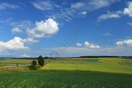 Himmel 和 Kornfelder图片