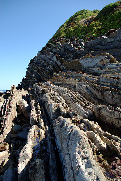 法国大西洋海岸的悬崖 令人瞩目的悬崖图片