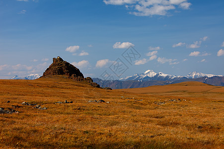 阿尔泰山脉 美丽的高地景观 俄罗斯 西伯利亚冰川全景顶峰环境旅行天空空气荒野大雪蓝色图片