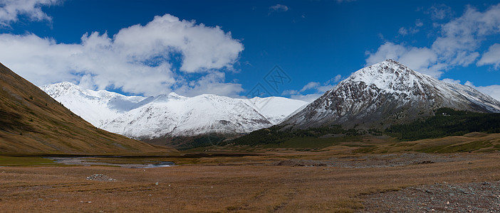 阿尔泰山脉 美丽的高地景观 俄罗斯 西伯利亚冰川爬坡场景顶峰空气岩石高山地形荒野天空图片