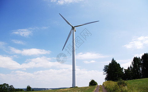 风力涡轮机绿色环境保护爬坡力量服务足迹发电机电机能源创新图片