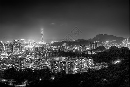 城市之夜建筑摩天大楼建筑物场景旅游公寓街道城市天空交通图片