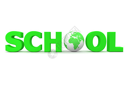 绿色全球学校     一个地球图片