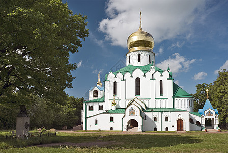 俄罗斯大教堂建筑白色文化信仰楼梯风格历史旅行宗教石头图片