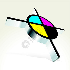 3D CMYK 目标图片