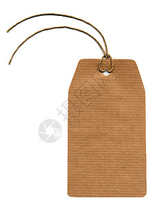 吊牌标签贴纸零售黄色绳索价格棕色纸板徽章白色行李图片