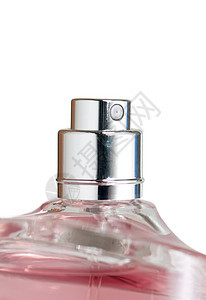 喷雾器女性白色奢华魅力香水瓶子香味礼物反射喷涂图片