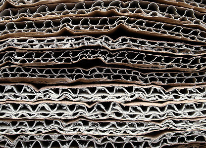 折叠纸板商业卡片木板床单棕色回收包装盒子空白材料图片