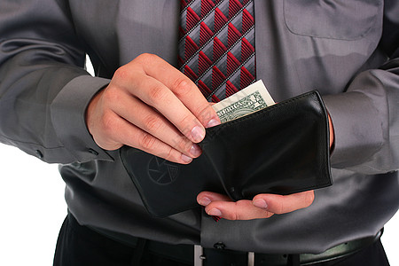 商务人士和金钱领带灰色指甲金融钱包办公室男人行动活动袖子图片