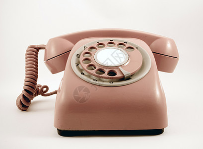 手机电话古董绳索热线耳机器具数字乡愁卷曲商业电子产品图片