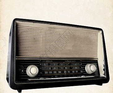 反光无线电台体积收音机网络电气水平广播音乐按钮城市木头图片