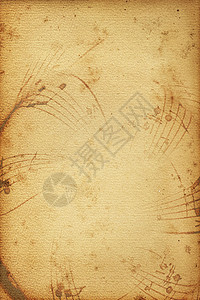 音乐滚动古董海报笔记阁楼宽慰棕褐色标题乐器线条图片