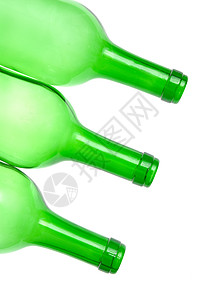绿色瓶瓶子环境白色宏观回收背景图片