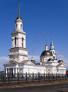 斯帕索-普罗布拉日申斯基大教堂 内文雅斯克市 斯维尔德洛夫斯图片