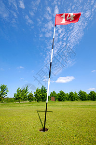 高尔夫14号旗图片