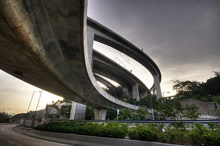 高速公路汽车车辆建筑出口旅行天空入口车道城市路口图片