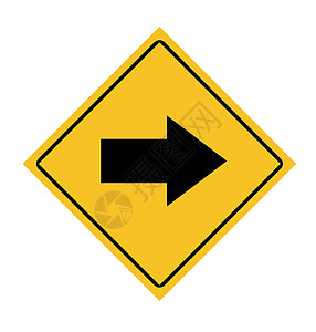 交通信号牌运输钻石黄色指示牌积分警告插图图片