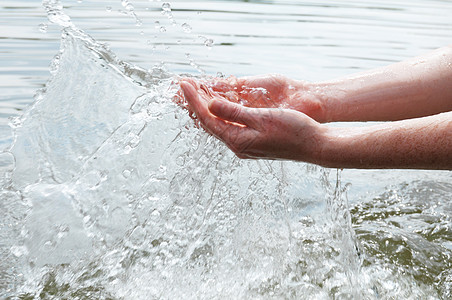 递水活力生态飞溅享受温泉保健卫生气泡运动图片