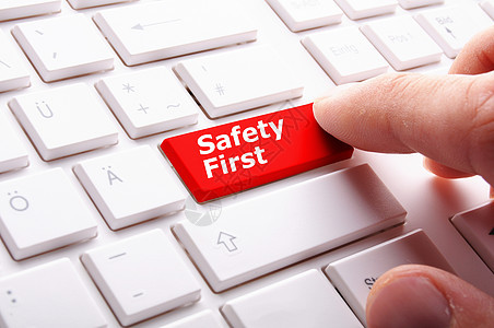 第一级安全风险按钮危险警告保险钥匙键盘防火墙援助情况图片