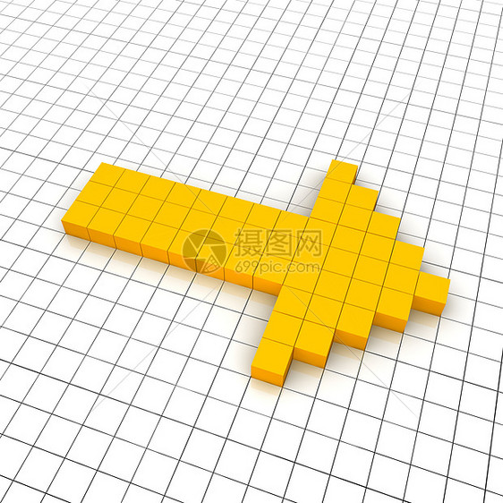 右箭头 3d 图标图片