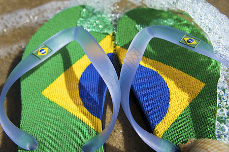 巴西滑坡活动假期乐趣目的地凉鞋海岸线旅游拖鞋休闲热带图片