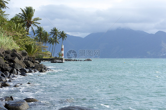 巴西伊尔哈贝拉风景热带旅游异国海景太阳目的地天空气候情调图片