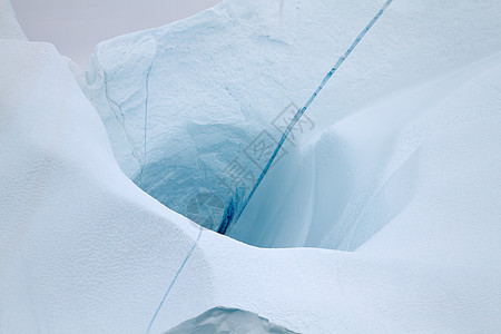 冰山洞里图片