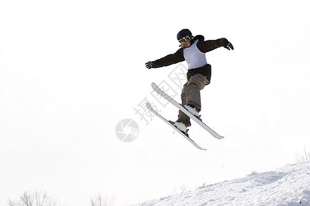滑雪跳板肾上腺素诡计速度竞赛坡道竞争者运动滑雪者跳跃滑雪图片