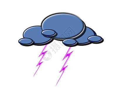 雷暴天空天气云景闪电预报飓风插图预测清晰度季节图片