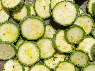 库尔热苏奇尼绿色黄色宏观蔬菜营养食物美食图片