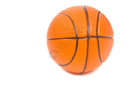 篮球 孤立在白色上圆圈绘画橙子运动图片