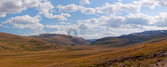 阿尔泰山脉 美丽的高地景观 俄罗斯 西伯利亚荒野大雪天空场景顶峰山脉岩石冰川环境空气图片