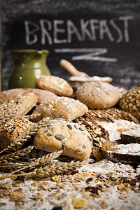 早餐饮食耳朵市场粮食谷物收成大麦植物厨房烘烤图片