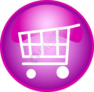 紫色购物按钮图片