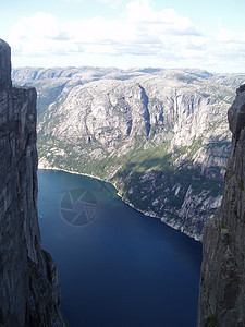 Utsikt View山脉峡湾螺栓旅行图片