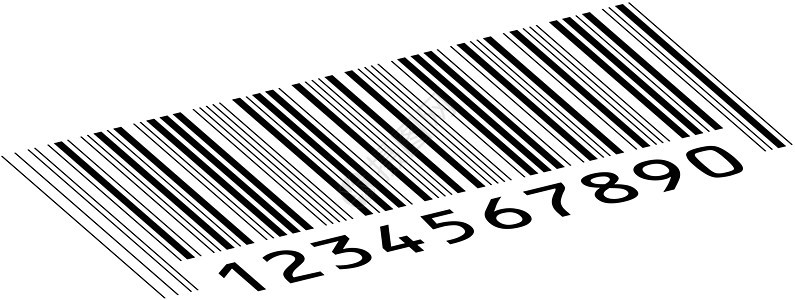 条形代码条码销售金融扫描商业包装编码标签商品激光图片