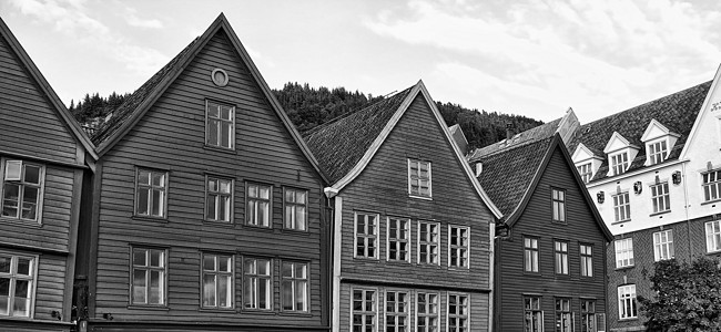 挪威卑尔根建筑结构血管全景蓝色房子场景遗产晴天港口建筑学建筑物图片