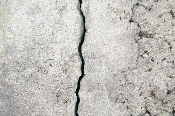 裂墙岩石纹理干旱裂缝石头建筑效果水泥结构图片