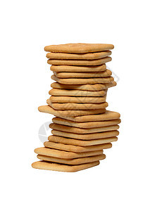 饼干堆生活方式平衡面包甜点糖类正方形小吃食物图片