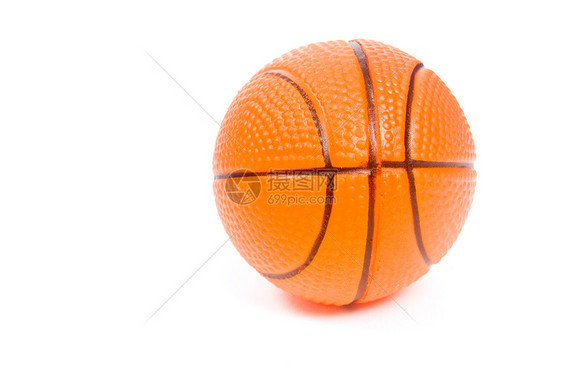 篮球 孤立在白色上绘画橙子圆圈运动图片
