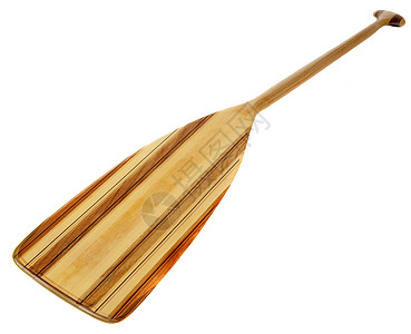 木制独木舟桨木头白色压板弯轴玻璃纤维图片