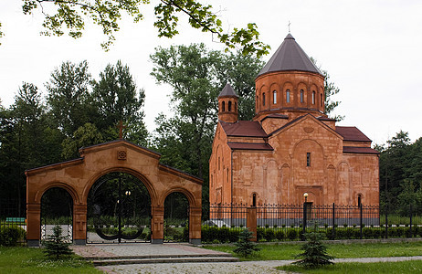 亚美尼亚使徒会教会背景图片