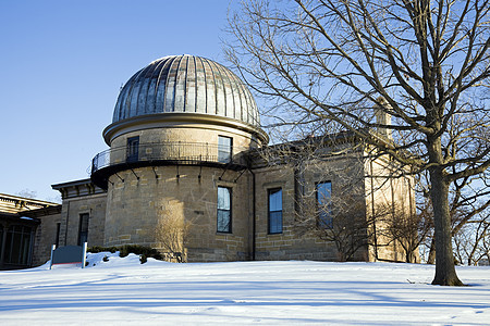 观测台圆顶大学校园历史性科学天文台白色天空图片