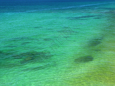绿宝石水背景液体国家岩石蓝色湖岸绿色活力水晶图片