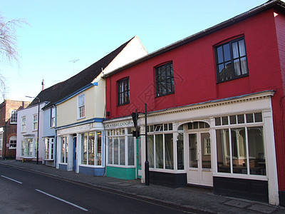 旧图多油漆店背景图片