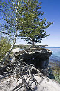 国家湖岸地区图画岩礁石头岩石砂岩半岛海岸天空波浪悬崖国家瀑布图片