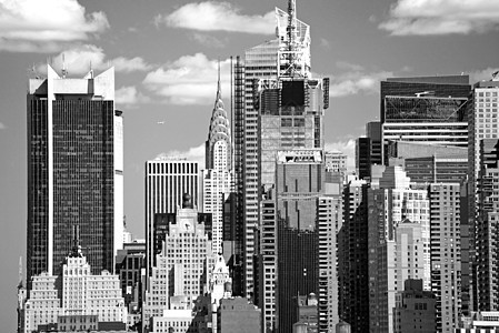 中城曼哈顿天线景观摩天大楼国家水路海港建筑旅行晴天市中心帝国图片